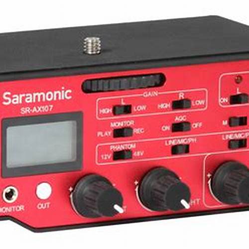 SARAMONIC SR-AX107 XLR Audio Adapter Pre-amplifier
