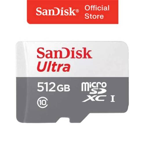 SanDisk Ultra microSDXC 512GB 100MB/s Class 10 - QUNR