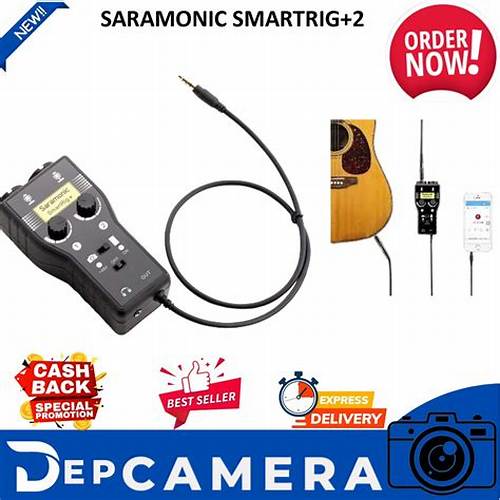 Saramonic SmartRig plus 2 Channel XLR Microphone Audio Mixer