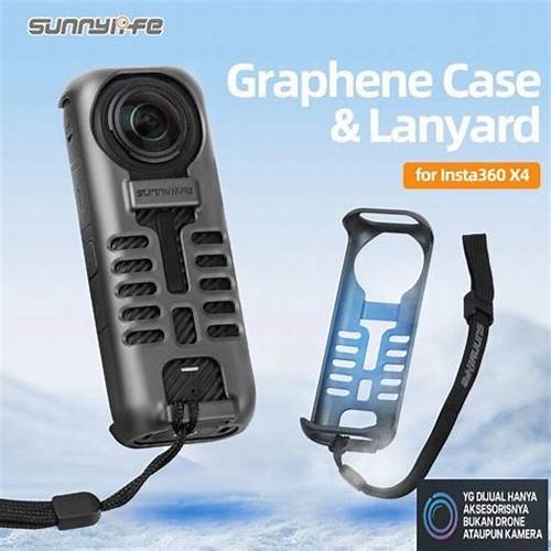 Sunnylife Graphene Case High Thermal Conductivity Protective Insta360 X4