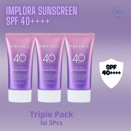 [TRIPLE PACK] Implora Perfect Shield Sunscreen