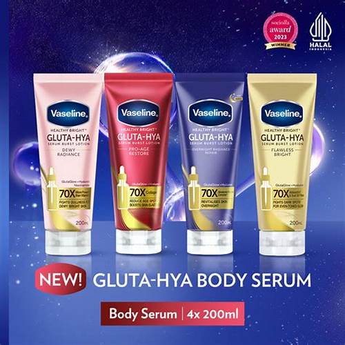 Vaseline Gluta Hya 200ml Complete Pack