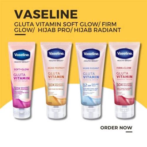 Vaseline Soft Glow 180ml + Firm Glow 180ml