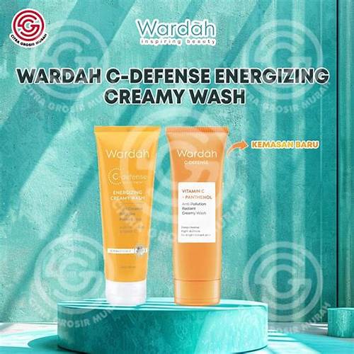 Wardah C-Defense Energizing Creamy Wash 100ml