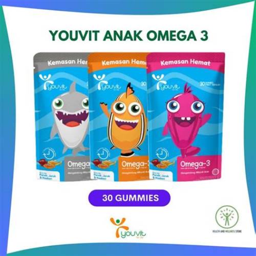 YOUVIT OMEGA-3 GUMMY - ISI 30 PCS