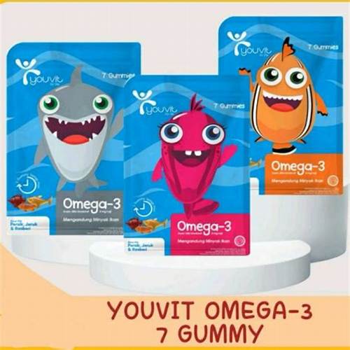 Youvit Omega Anak Gummy 7 Days Sachet - KGS